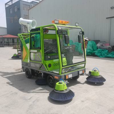 啟邦*掃路車 新能源驅動，引領全封閉式電動掃地車新紀元